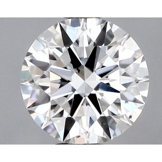 0.35 Carat Round G SI1 EX GIA Natural Diamond