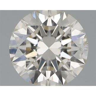 0.40 Carat Round H SI1 EX VG IGI Natural Diamond