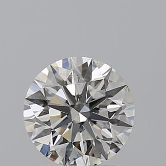 1.5 Carat Round H SI2 EX GIA Natural Diamond