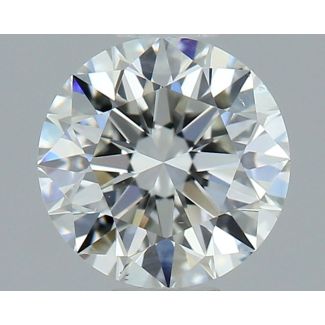 0.7 Carat Round H VS2 EX GIA Natural Diamond