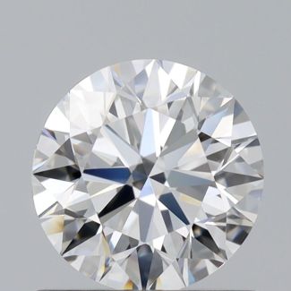 0.7 Carat Round H VVS2 EX VG GIA Natural Diamond