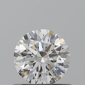 0.51 Carat Round E SI1 EX GIA Natural Diamond