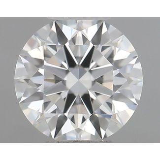 0.45 Carat Round G VVS2 EX GIA Natural Diamond