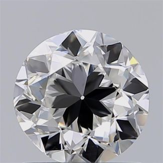 1.00 Carat Round F VVS2 GD VG GIA Natural Diamond