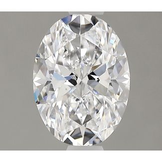 0.9 Carat Oval D SI1 - EX GIA Natural Diamond