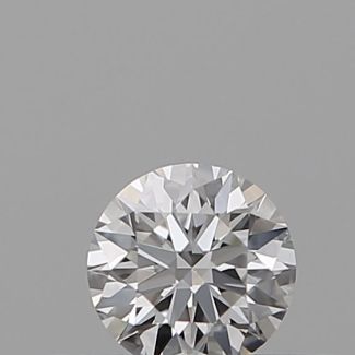 0.18 Carat Round D VS1 EX GIA Natural Diamond