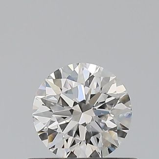 0.45 Carat Round G SI1 EX GIA Natural Diamond