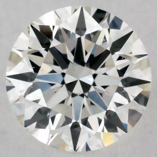 0.28 Carat Round H VS2 EX GIA Natural Diamond