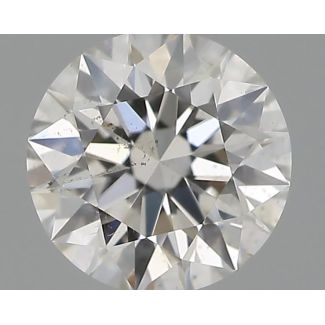 0.30 Carat Round G SI1 EX VG GIA Natural Diamond