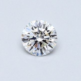 0.39 Carat Round D SI1 VG EX GIA Natural Diamond