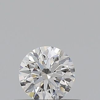 0.32 Carat Round G VS2 EX GIA Natural Diamond