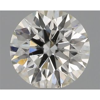 0.40 Carat Round H SI1 VG EX IGI Natural Diamond