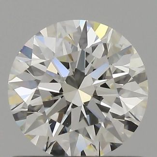 0.7 Carat Round H VS1 EX GIA Natural Diamond