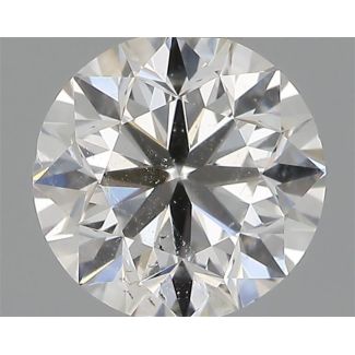 0.41 Carat Round F SI2 VG EX GIA Natural Diamond