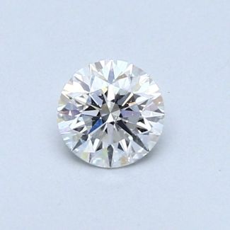 0.37 Carat Round E SI2 VG EX GIA Natural Diamond