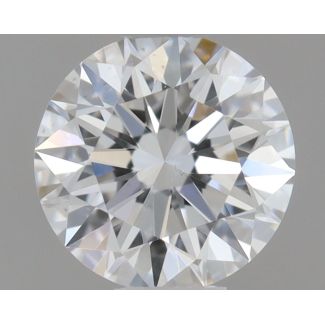 0.3 Carat Round E VS2 EX GD GIA Natural Diamond