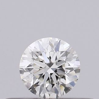 0.23 Carat Round H VS2 EX GIA Natural Diamond