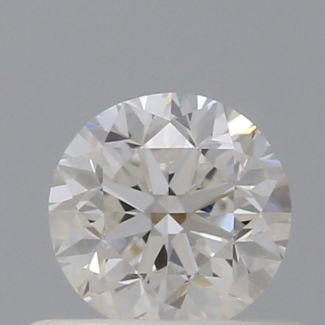 0.50 Carat Round F VS2 GD GIA Natural Diamond