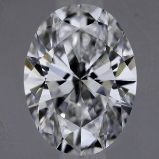 0.90 Carat Oval D IF - EX VG GIA Natural Diamond