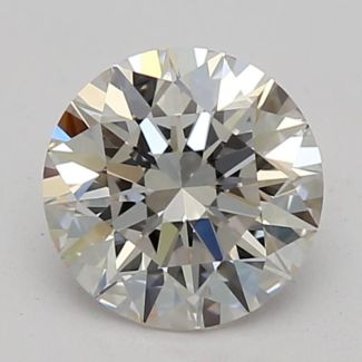 0.60 Carat Round H VVS1 VG EX GIA Natural Diamond