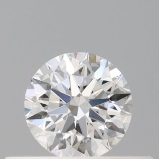 0.31 Carat Round D VVS2 EX GIA Natural Diamond