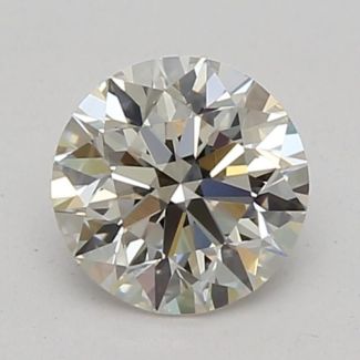 0.40 Carat Round I VS1 VG EX GIA Natural Diamond