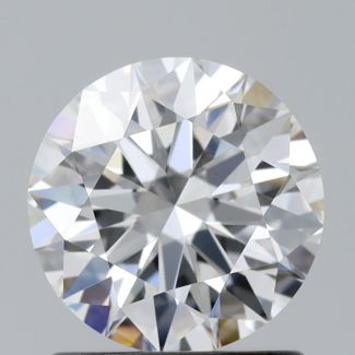 1.01 Carat Round F VVS1 EX GIA Natural Diamond