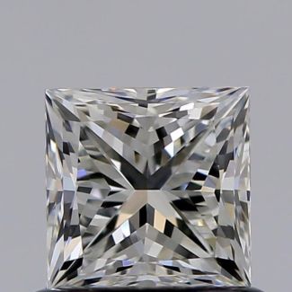 0.70 Carat Princess I VVS2 - VG GIA Natural Diamond