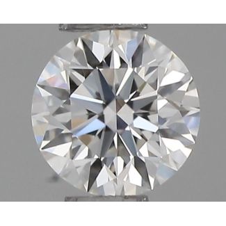 0.26 Carat Round G IF EX GIA Natural Diamond