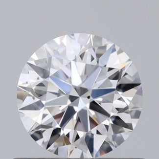 0.52 Carat Round E VS2 EX GIA Natural Diamond