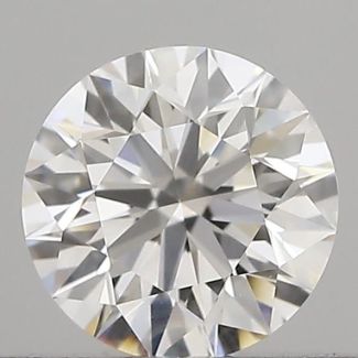 0.46 Carat Round D VVS1 EX GIA Natural Diamond