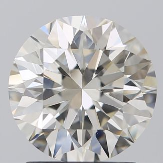 2.0 Carat Round H VS1 EX GIA Natural Diamond