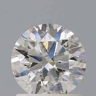 1.00 Carat Round I SI2 EX VG GIA Natural Diamond