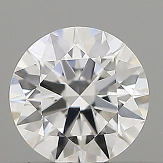 0.27 Carat Round D VVS2 EX GIA Natural Diamond