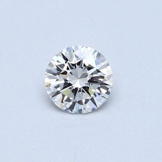 0.31 Carat Round D SI1 VG EX GIA Natural Diamond