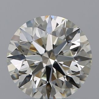 1.41 Carat Round J VS1 EX GIA Natural Diamond