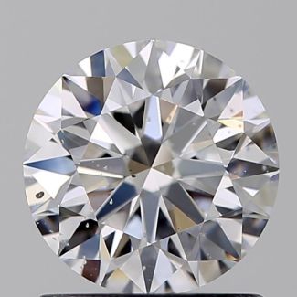 1.01 Carat Round D SI2 EX GIA Natural Diamond