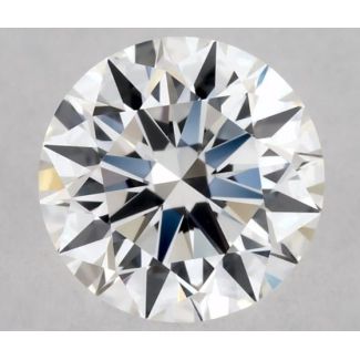 0.51 Carat Round F VS1 EX GIA Natural Diamond