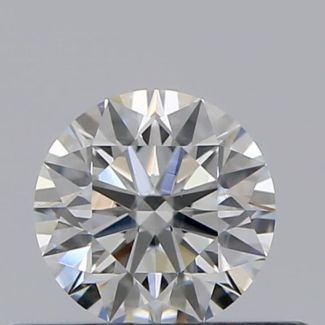 0.30 Carat Round F VS1 EX GIA Natural Diamond