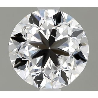 0.9 Carat Round D SI2 GD VG GIA Natural Diamond