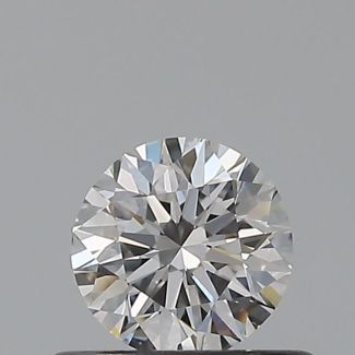 0.4 Carat Round F VS2 EX VG GIA Natural Diamond