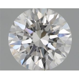 0.60 Carat Round E VS2 EX GIA Natural Diamond