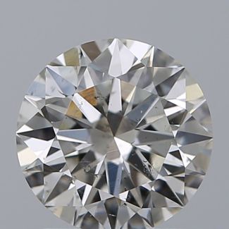 1.12 Carat Round H SI2 EX GIA Natural Diamond