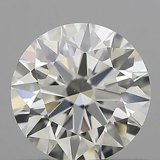 0.5 Carat Round H VS1 EX IGI Natural Diamond