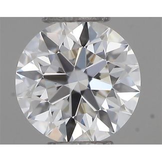 0.24 Carat Round E IF EX GIA Natural Diamond