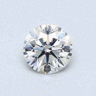 0.5 Carat Round F SI1 VG EX GIA Natural Diamond