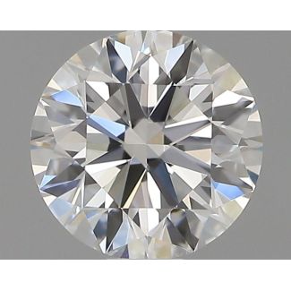 0.7 Carat Round F VS2 EX GIA Natural Diamond