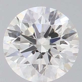 0.7 Carat Round G VVS2 EX VG GIA Natural Diamond