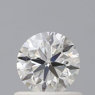 0.60 Carat Round H SI1 VG GIA Natural Diamond