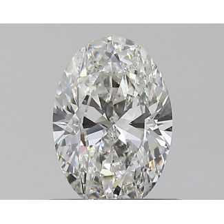 0.5 Carat Oval G SI1 - EX GD GIA Natural Diamond